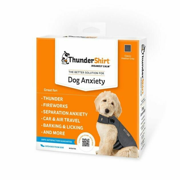 Thundershirt Dog Anxiety Jacket Grey