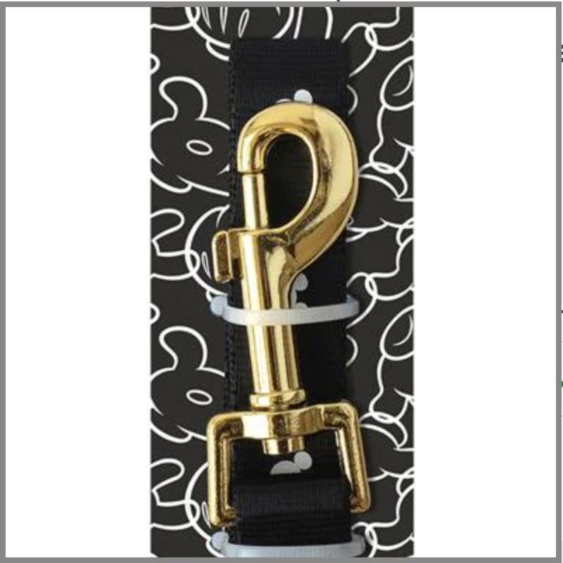 Purina Mickey Mouse Dog Lead - 120 cm, BLACK