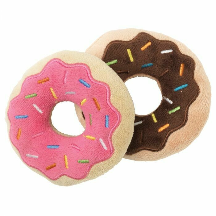 Fuzz Yard Donuts ( 2 Per Pack ) - Dog Toy