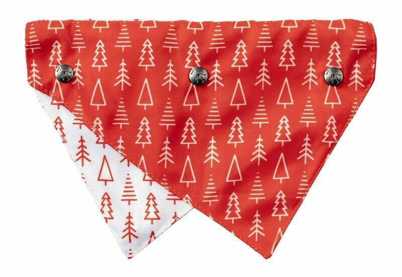 FuzzYard Festive Trees Bandana M/L