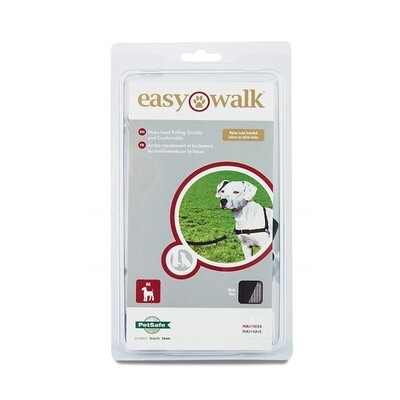 PetSafe Easy Walking Harness - Black and Pewter. Medium
