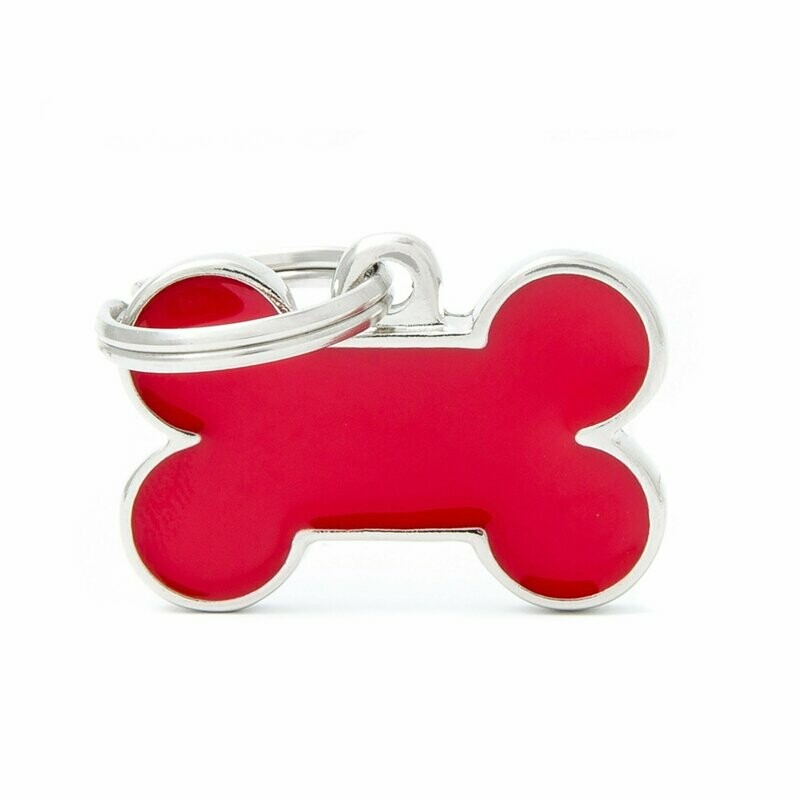 Handmade Bone Red Small