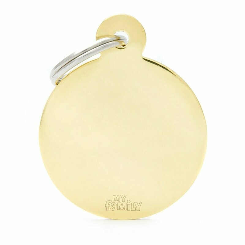 MF Basic Circle  Gold Large.