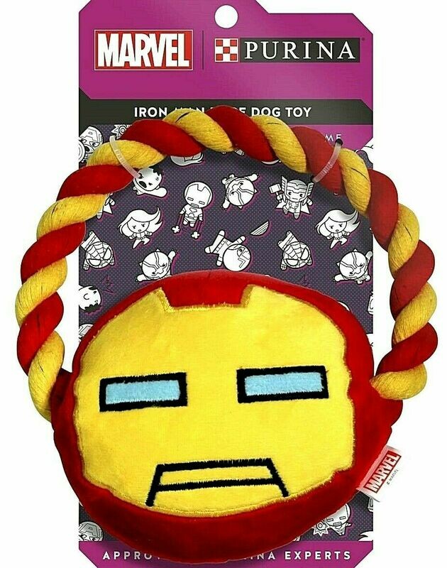 Purina Marvel  Iron Man Rope Dog Toy