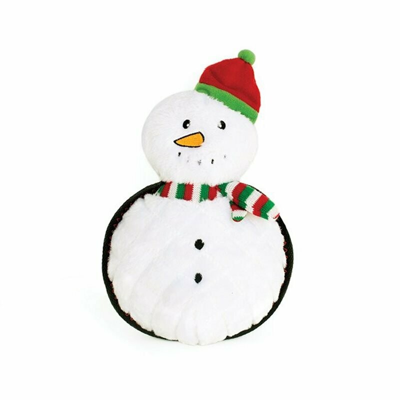 Zippy Paws Holiday Snowman Z-Stitch Grunterz