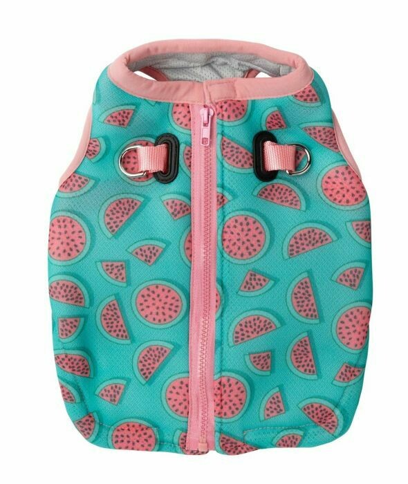 FuzzYard Summer Punch Puppy Cooling Macgyver Vest SIZE 1