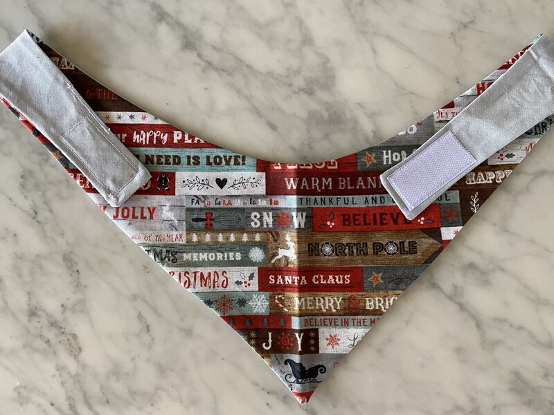 Furbaby Bowteek Christmas Bandana - All Signs Lead North