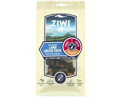 Ziwi Peak  Lamb Green Tripe,  Oral Chews for Dogs. 80 grams.
