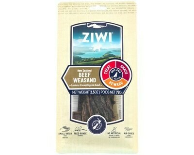 Ziwi Peak Dog Beef Weasand, Oral Chews 70grams.
