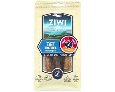 Ziwi Peak Dog  Lamb Trachea, Oral Health Chews 60 grams.