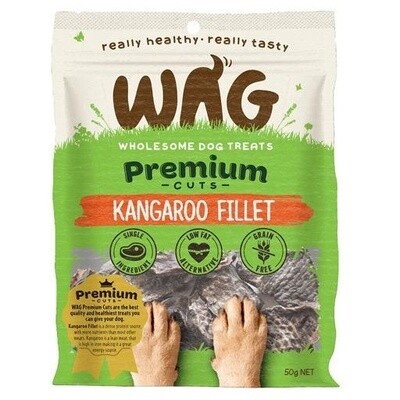 GetWag Kangaroo Fillet. (50g Bag)