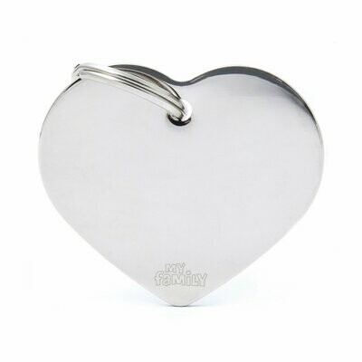 MF Basic Heart Chrome Large.