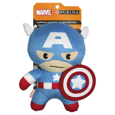 Purina Captain America Plush Dog Toy