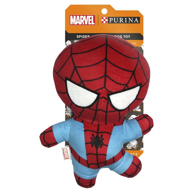 Purina Marvel Spiderman Plush Dog Toy