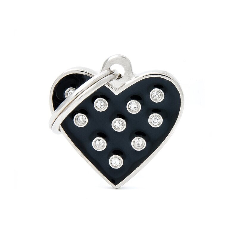 My Family Chic Black Heart