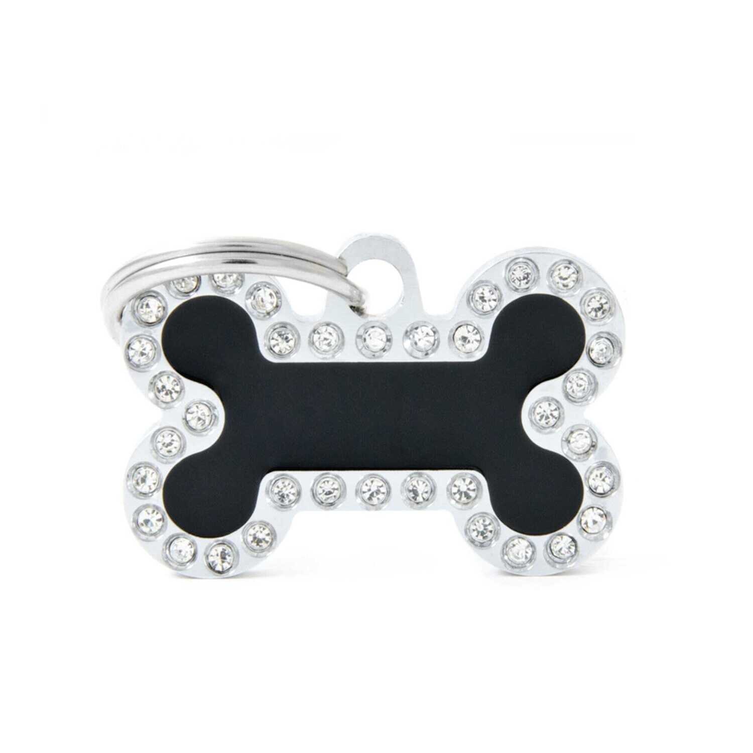 My Family Glam Black  Bone