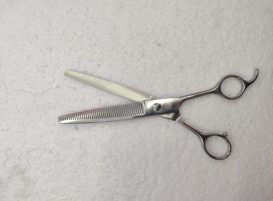 CBS Japanese 65 tooth offset THINNING scissors STRAIGHT