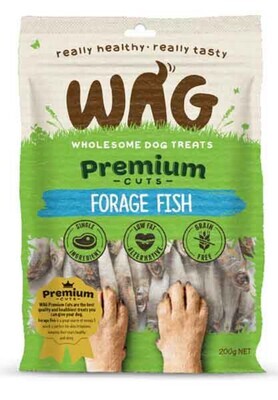 GetWag Forage Fish (200g Bag)