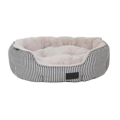 La Doggie Vita - Hampton Stripe Shell Bed, Small