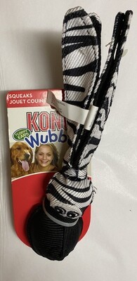 KONG Floppy Ear Wubba Zebra - Large
