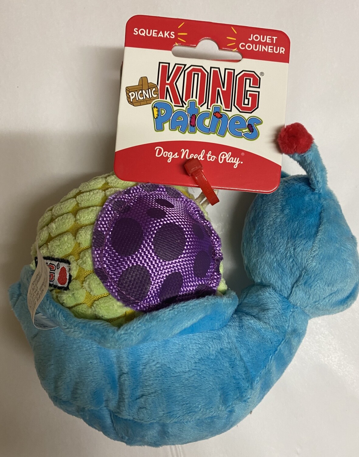 KONG Picnic Patches Snail - Medium/large