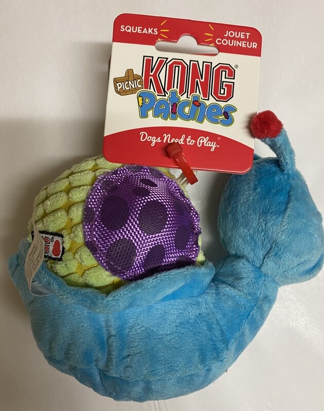 KONG Picnic Patches Snail - Medium/large