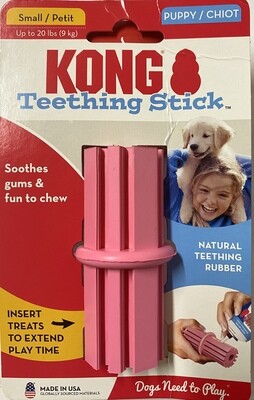 KONG Puppy Teething Stick Small_Pink