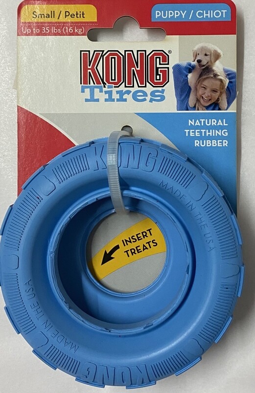 KONG Puppy Tire Blue SM