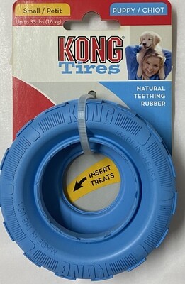 KONG Puppy Tire_Small. Blue