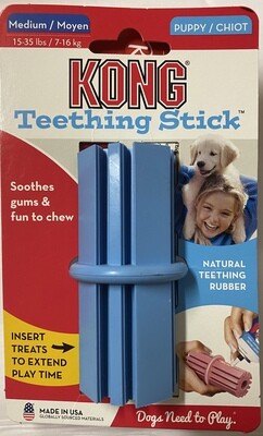 KONG Puppy Teething Stick Med_Blue