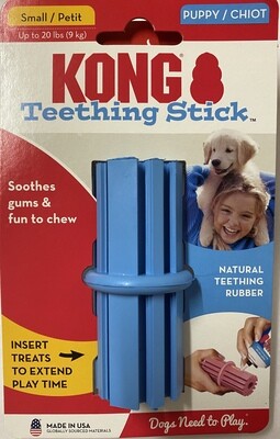 KONG Puppy Teething Stick Small_Blue