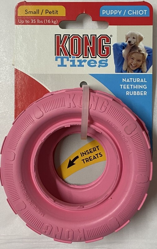 KONG Puppy Tire Pink SM