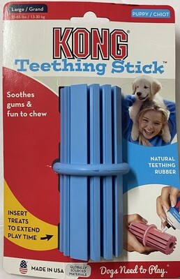 KONG Puppy Teething Stick Large_Blue