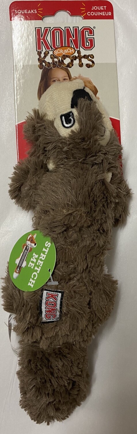 KONG Scrunch Knots Squirrel LG