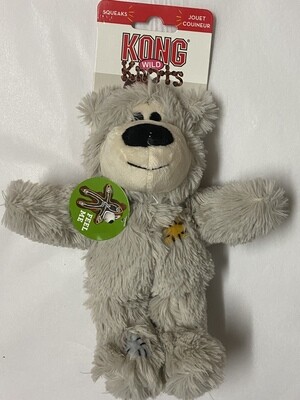 KONG Wild Knots Bear Grey S/M
