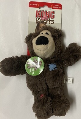 KONG Wild Knots Bear Brown XS