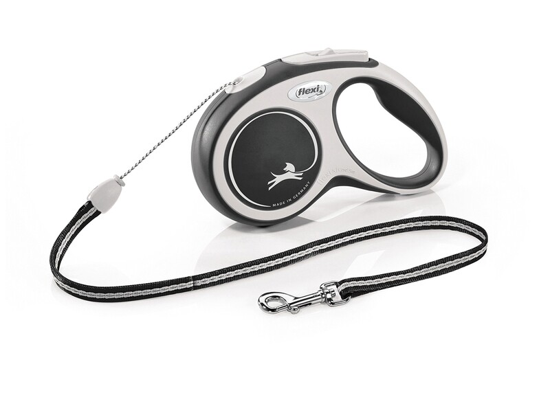 Flexi™ Comfort CORD Retractable Leash Black MED