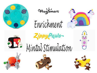 Zippy Paws/ HugSmart Enrichment Toys
