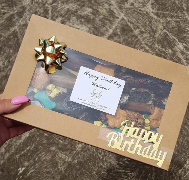 Pure Paws Doggy Bakery Birthday Treat Box