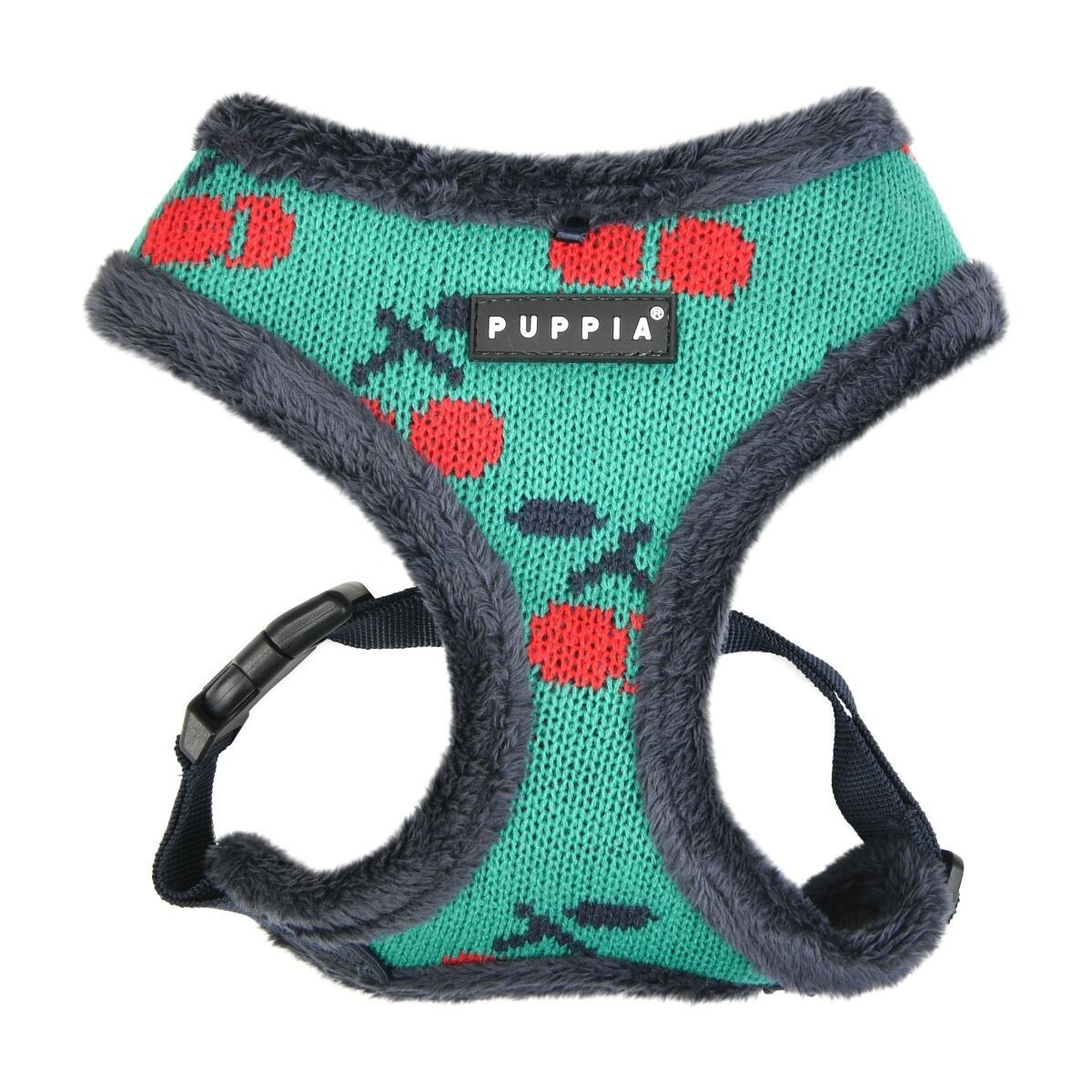 Puppia Cheryl Harness A - Navy, Large