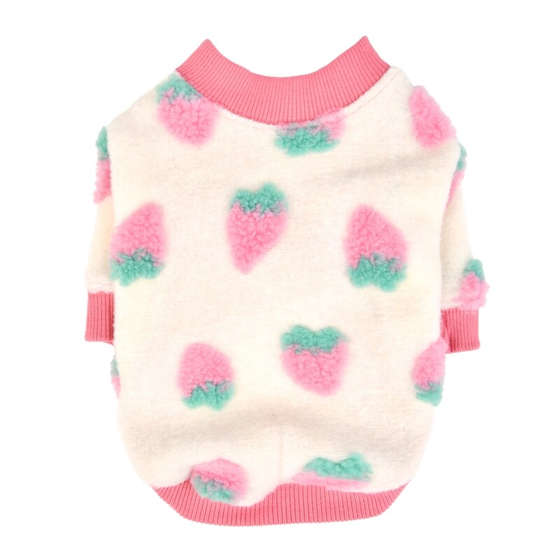 Pinkaholic Delizz (by Puppia) Round T-Shirt, ivory. Large