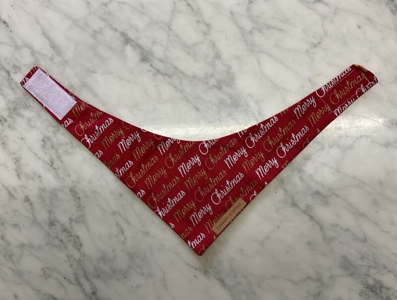 Furbaby Bowteek Christmas Bandana - Merry Christmas