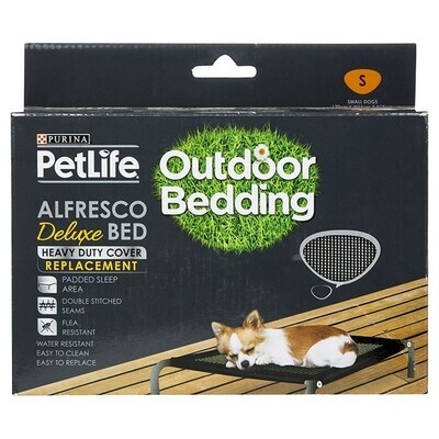 Purina PetLife Alfresco Deluxe Replacement Cover-Black, Small