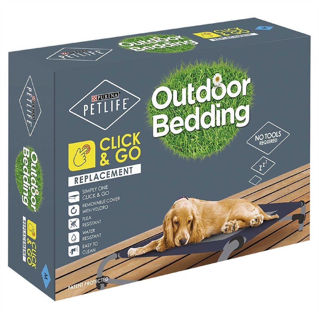 Purina PetLife Click n Go Outdoor Bed Cover MED