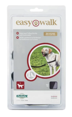 PetSafe Easy Walking Harness - Black and Pewter - Large