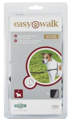 PetSafe Easy Walking Harness - Black and Pewter. Small