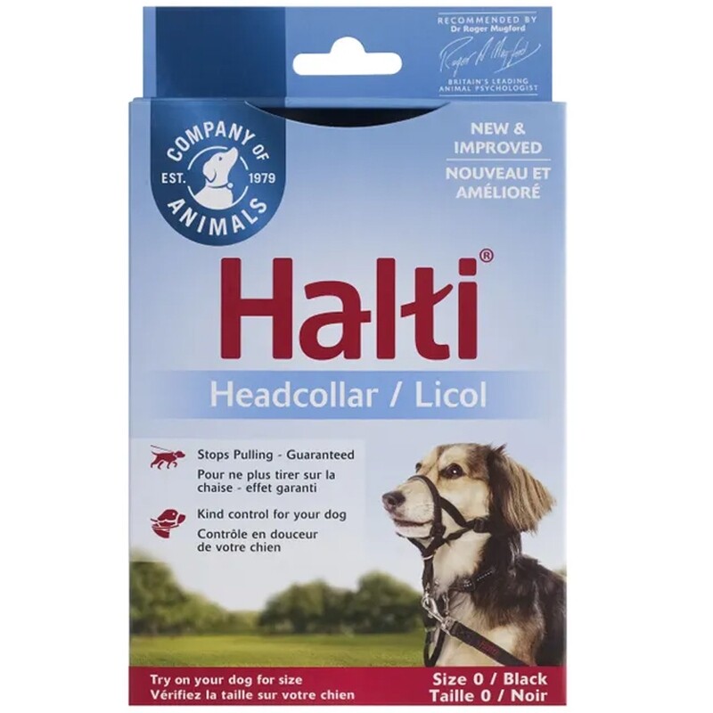 Halti Head Collar - Size 0 BLACK