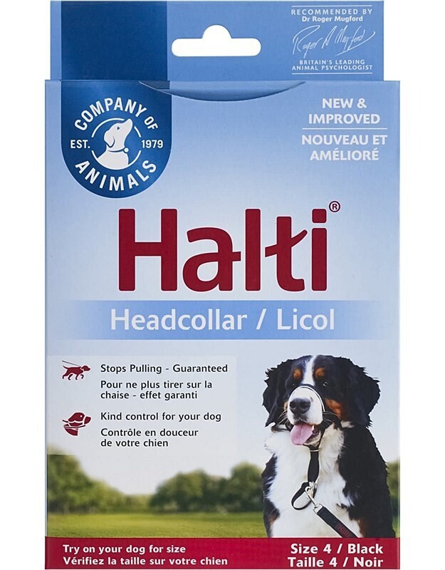 Halti Head Collar, Size 4 BLACK