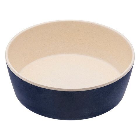 Beco Printed Bowl for Dogs - Midnight Blue LG Beco Printed Bowl for Dogs - Midnight Blue LG
