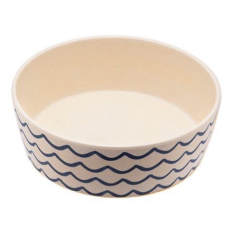 Beco Printed Bowl for Dogs - Save the Waves. Large